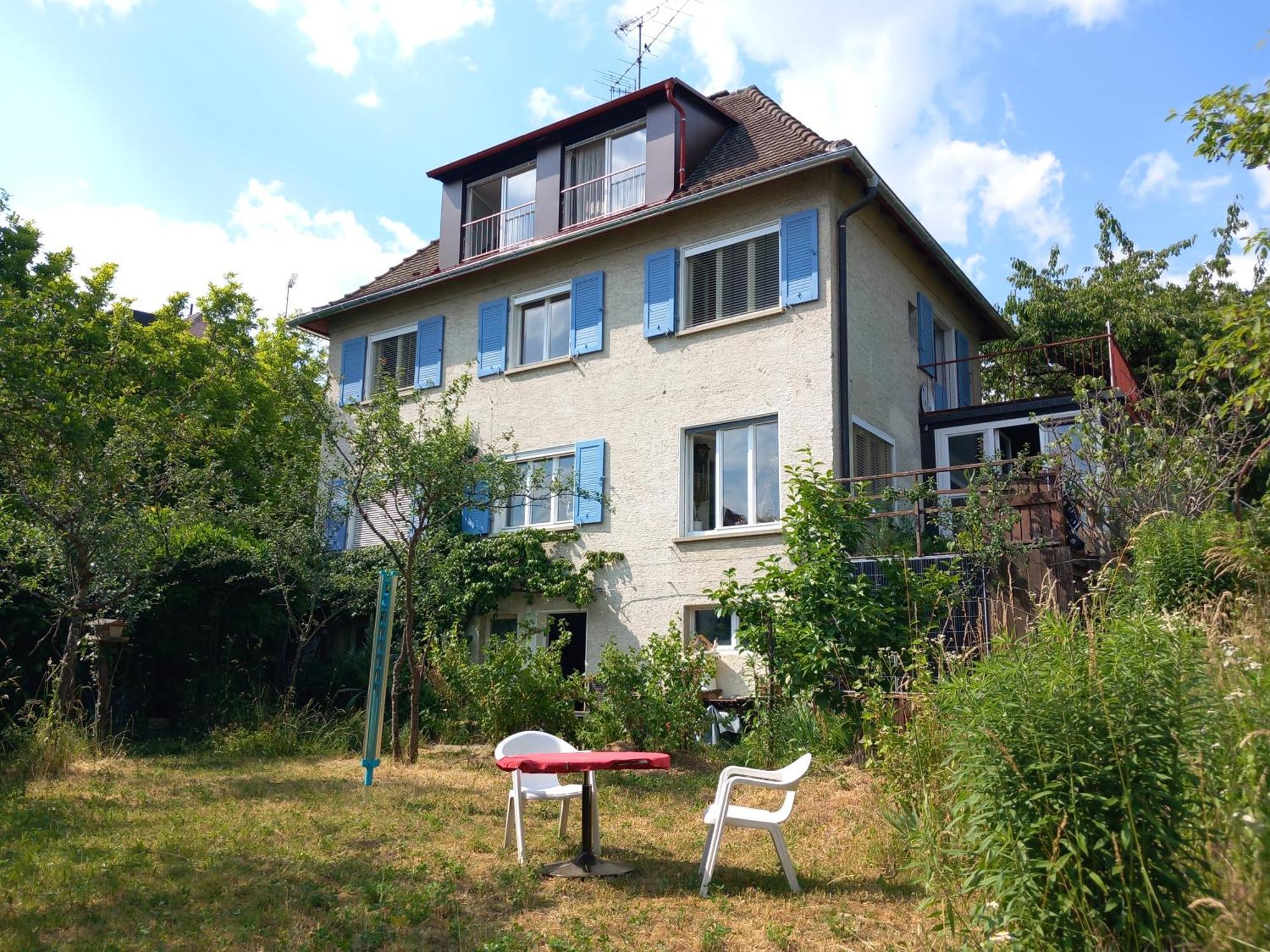 Erholung Mit Seesicht, Terrasse Und Garten 위버링겐 외부 사진